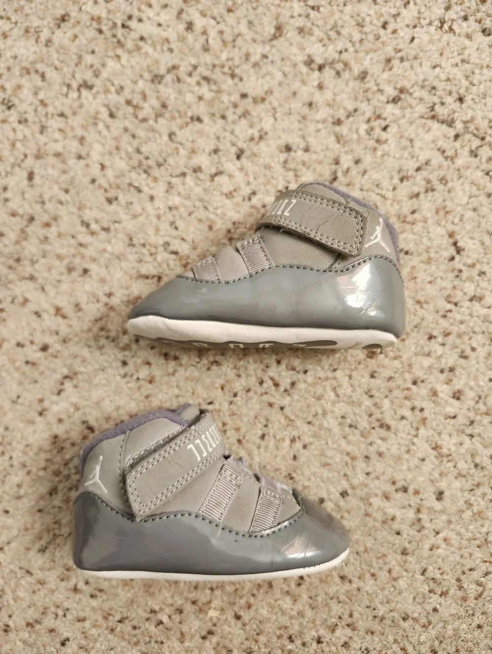 Jordan Baby Gray Shoes